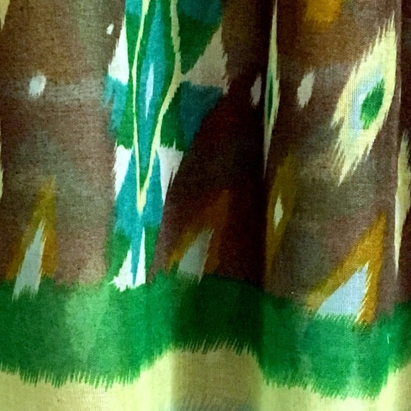 Geometric semi- sheer scarf shawl wrap NWT - Picture 6 of 8